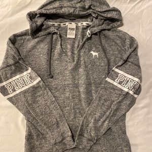 PINK hooded pull over